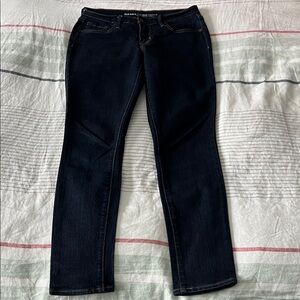Old Navy Women's Deep Indigo Straight Leg Jeans